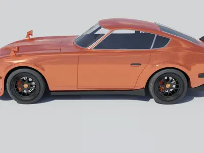 Nissan Datsun fairlady Z 240Z 260Z 280Z 3D model