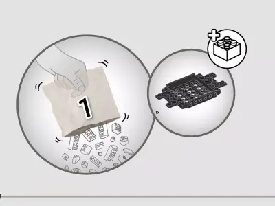 TwindBricks3D - 77240 Bugatti Centodieci Hyper Sports Car 3D print model