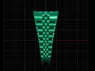 Print Ready STL 3DM  Gents Rings Diamond Men Ring  3D print model 202