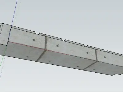 RCCB BEAM 3D model