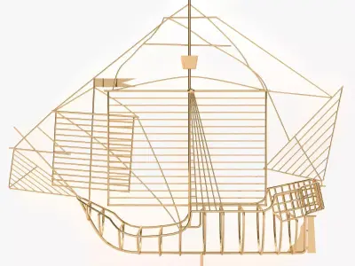 Santa Maria Caravella 3D model