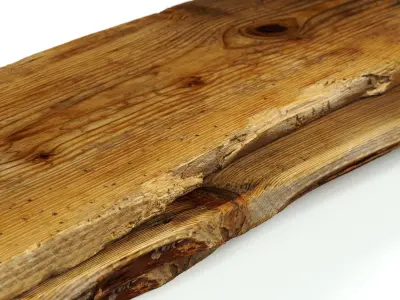 polypasta - Old Wooden Board 02 3D model