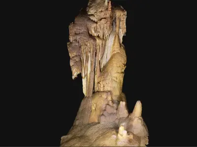 Cave Element 01 Free low-poly 3D model