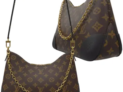 LV Boulogne Hand Bag Low-poly 3D model