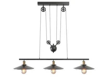 Ceiling Industrial Lamp 3D model