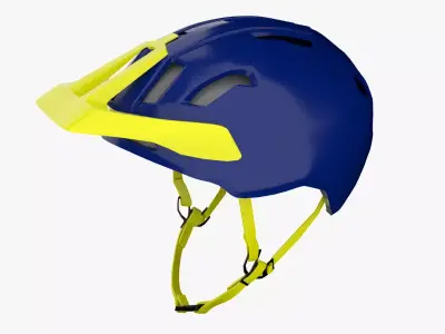 Helmet sports cycle 3D model