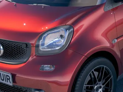 Smart ForTwo Brabus 2018 3D model