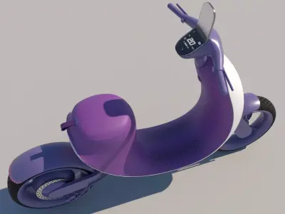 NEBULA Scooter 3D model