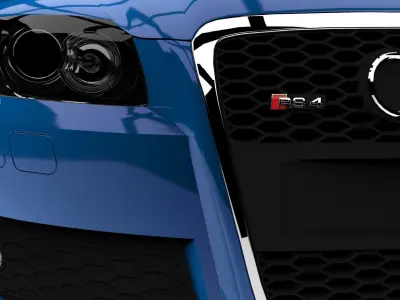 Audi RS4 2006 3D model