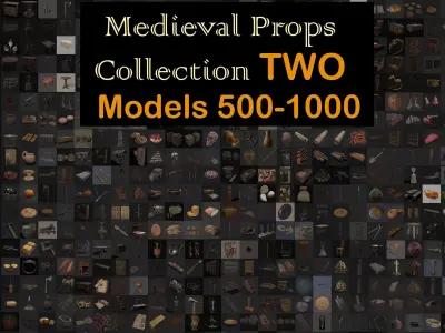 Medieval Props Collection ONE TWO THREE