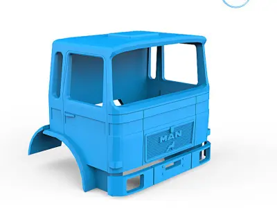 MAN F8 3D print model