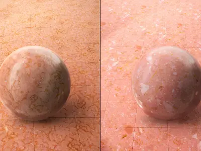 PBR Colored Marble Collection Texture