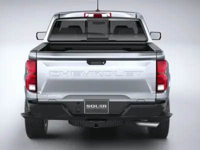 Chevrolet Colorado WT CG 2023 3D model