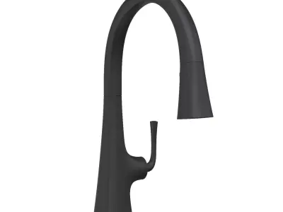 Kohler Graze Pull Down Kitchen Sink Faucet 3D model
