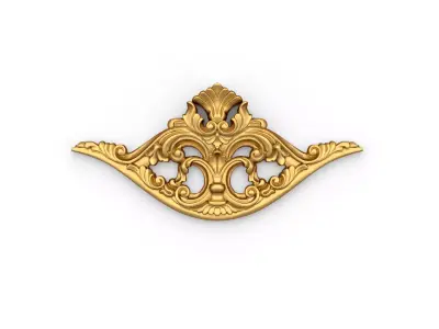 Classic decor ornament 309 3D model