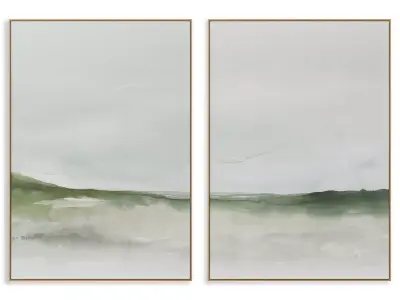 Abstract Painting Frame set 3D model 238