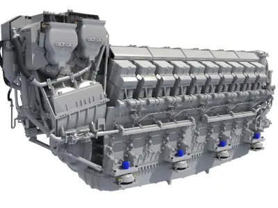 Propulsion Engine - 3D Engines 3D model