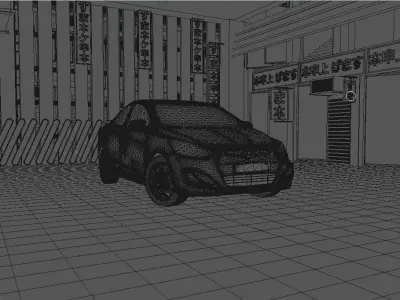Hyundai Tokyo Nights 3D model