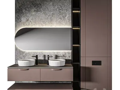 Luxury Bathroom 294 3D model