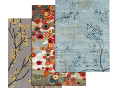 Rug Set 803 3D model