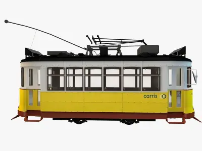 LISBON TRAM 3D model
