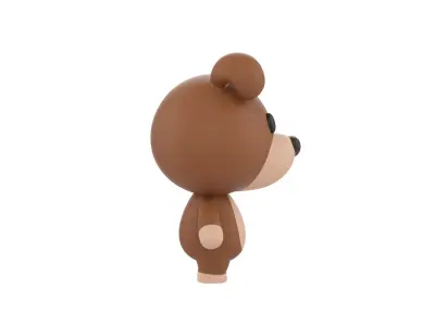 Character057 Dog 3D model