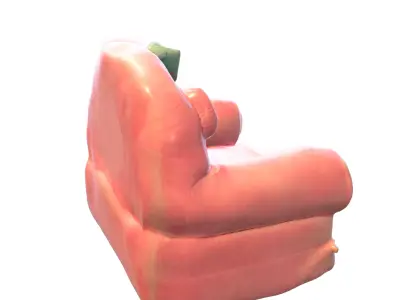 Kawaii Kids Furniture  Pack 3D model