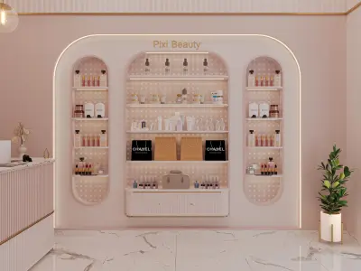 Beauty salon 3D model