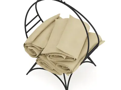 Blanket Stand 3D model