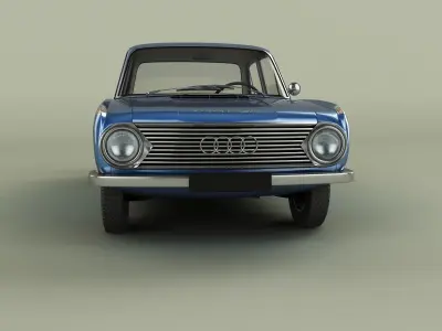 DKW F102 Sedan 3D model