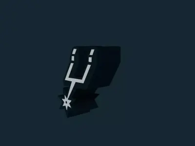 San Antonio Spurs Team Logo 3D model
