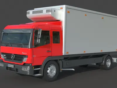 Mercedes Benz Atego 1518   3D model