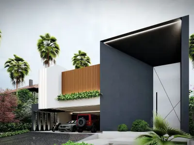 CASA ESTILO MODERNA 3D model