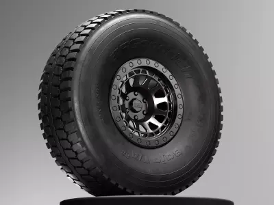 BFGoodrich TA KR Offroad Tire 3D model