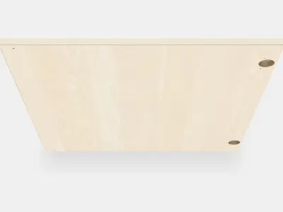 BJORKOVIKEN Door Low-poly 3D model