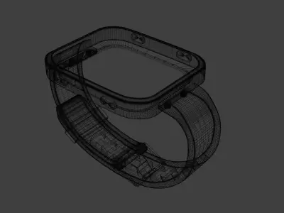 Digital Watch 3D model