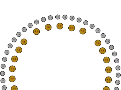 Iron Skull Round  Pendant 3D Printable MODEL 3D print model