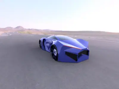 Super car000 3D model