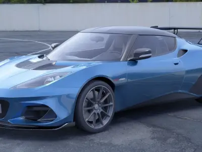 Lotus Evora GT 430 2018 3D model