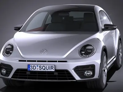 Volkswagen Beetle 2017 3D model
