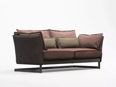 Linteloo Mulberry Street Sofa 3D model
