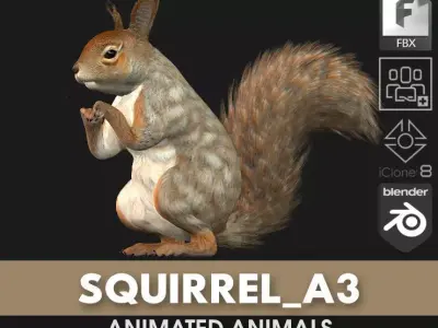 Squirrel-A3 3D model
