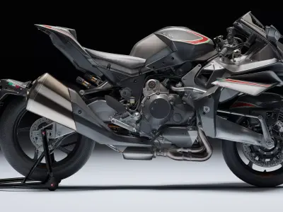 Bimota TESI H2 2021 Low-poly 3D model