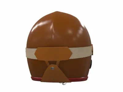 Motorcycle helmet mh-09 3D model