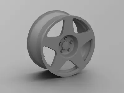 fifteen52 Tarmac Rim 3D Model 3D model