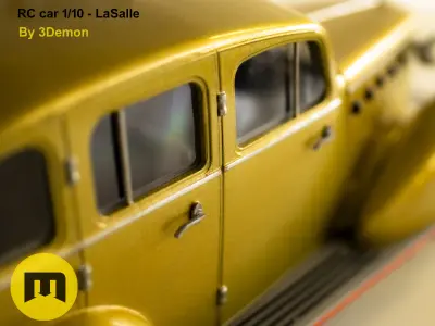 RC model LaSalle 3D print model