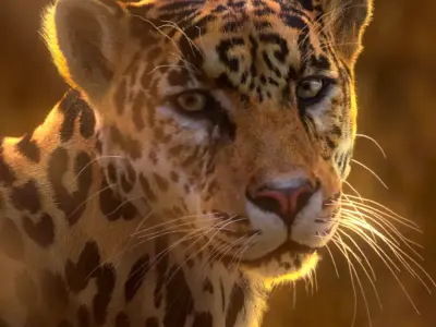 Jaguar-Panthera Onca- Animated   VFX Grace 3D model