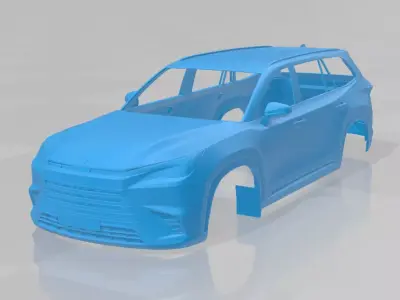Lexus TX 350h 2024 - Body Car STL Model 3D print model