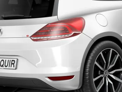 Volkswagen Scirocco 2015 3D model