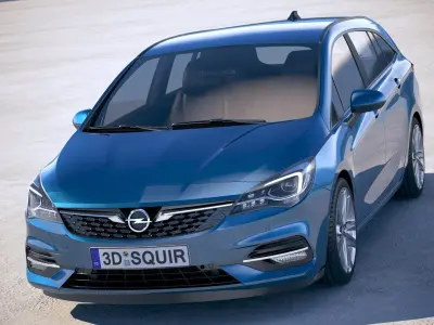 Opel Astra Sports Tourer 2020 3D model